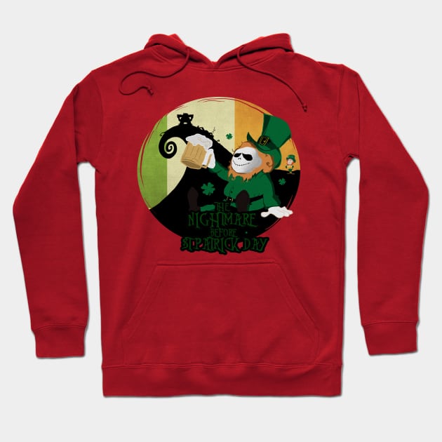 A Nightmare Before St Patrick's Day Hoodie by PoetandChef